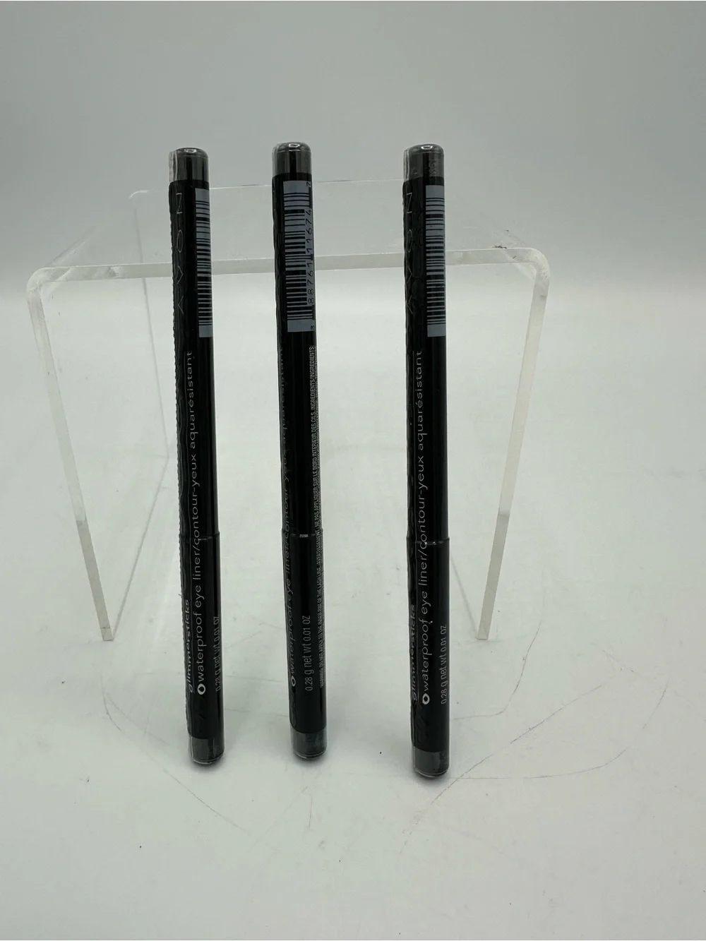 Lot of 3 - Avon fmg Glimmersticks Waterproof Eye Liners MIDNIGHT BLUE Sealed
